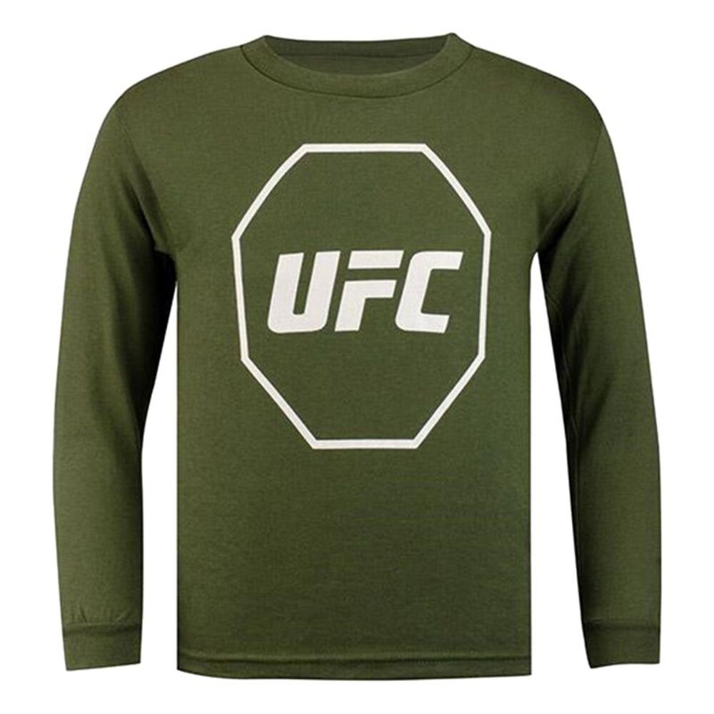 UFC Boys Big Kids Octagon Logo Graphic T-Shirt, NWT